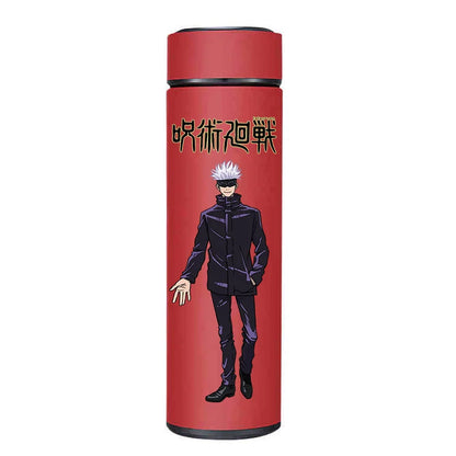 500ml thermos, Jujutsu Kaisen, Gojo, Itadori, Kugisaki characters