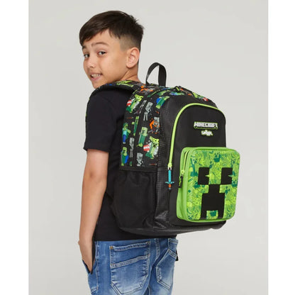 Minecraft Smiggle BPA-free water bottle with flip-top spout