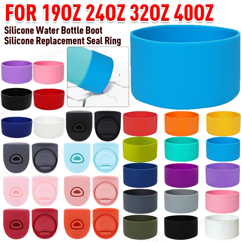 Owala Tumbler accessories set including silicone boot, bottom bumper, and replacement seal rings.