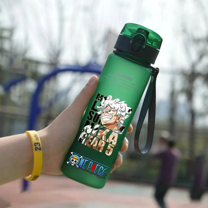 One Piece water bottle, Luffy close-up, 560ml