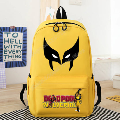 Deadpool & Wolverine Backpack - Front Design Detail