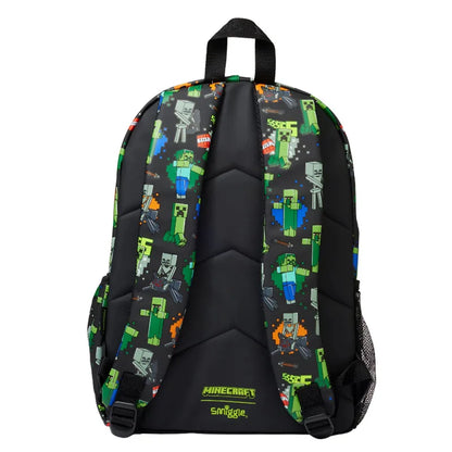 Insulated Minecraft Smiggle lunch bag with carrying handle