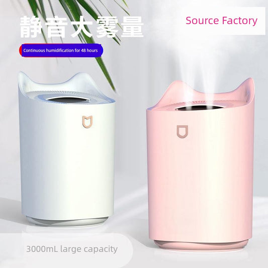 3L Double Nozzle Cool Mist Humidifier for Home and Office