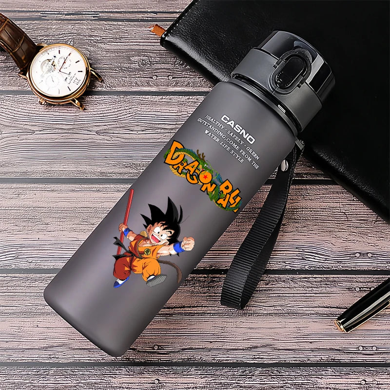 Engraving Dragon Ball Son Goku Vegeta IV Water Cup Anti-drop High Temperature Resistant Student Food Grade Plastic Cup Male Gift