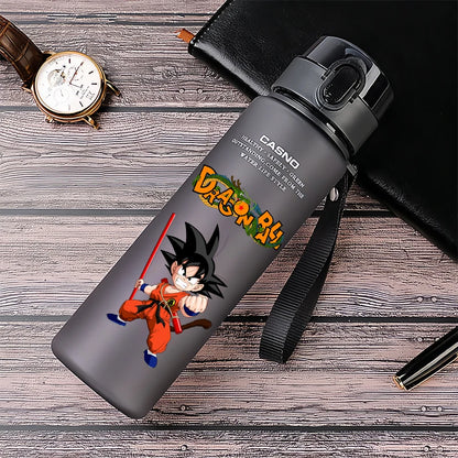 Engraving Dragon Ball Son Goku Vegeta IV Water Cup Anti-drop High Temperature Resistant Student Food Grade Plastic Cup Male Gift