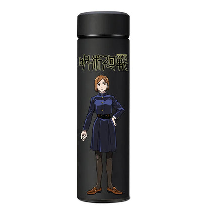 500ml thermos, Jujutsu Kaisen, Gojo, Itadori, Kugisaki characters