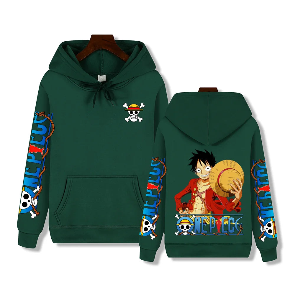 Luffy Hoodie - Style and Fit Showcase