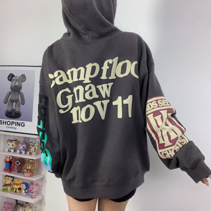 Back of Lucky Me I See Ghosts Hoodie