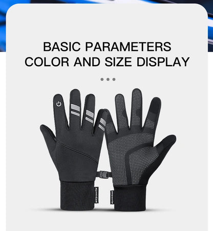 Outdoor Gloves - Kyncilor, Black, Full Finger, Touchscreen, Winter.