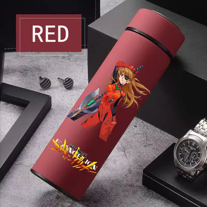 Anime EVA Ayanami Rei 500 ML Thermos Mug High-capacity 304 Stainless Steel Water Cup Travel Water Bottle Kawaii Cups Kids Gifts