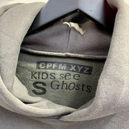 Puff Print Lucky Me I See Ghosts Hoodie