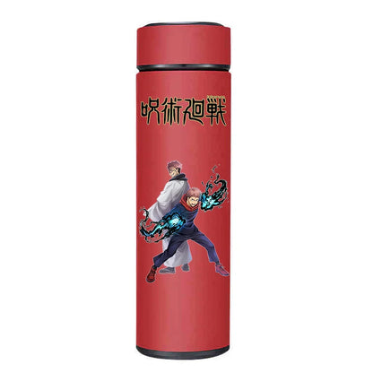 500ml thermos, Jujutsu Kaisen, Gojo, Itadori, Kugisaki characters