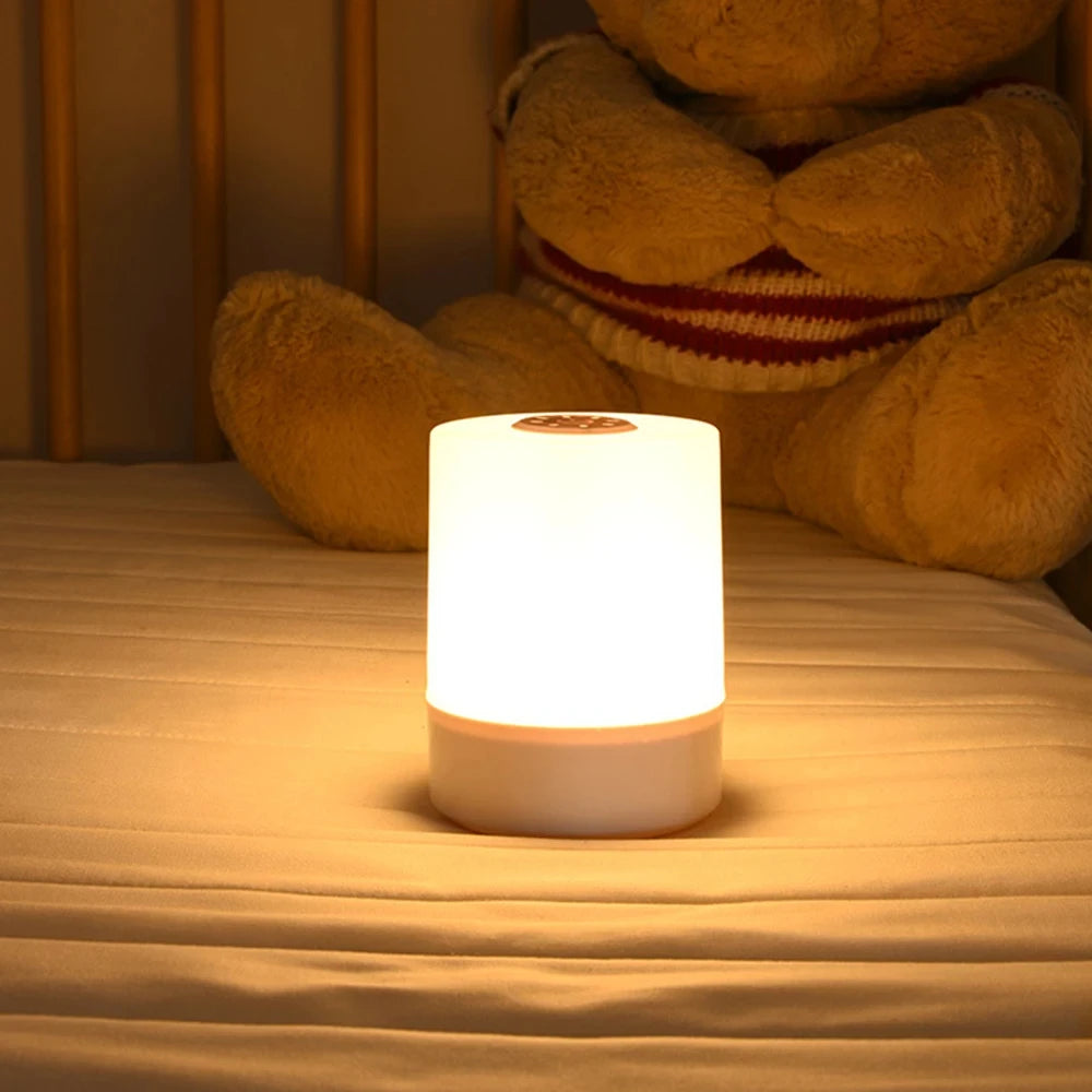 Touch lamp, Valentine's present, adjustable brightness, warm white.