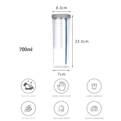 [Color] 700ml Infuser Bottle - Perfect for Sports, Leakproof