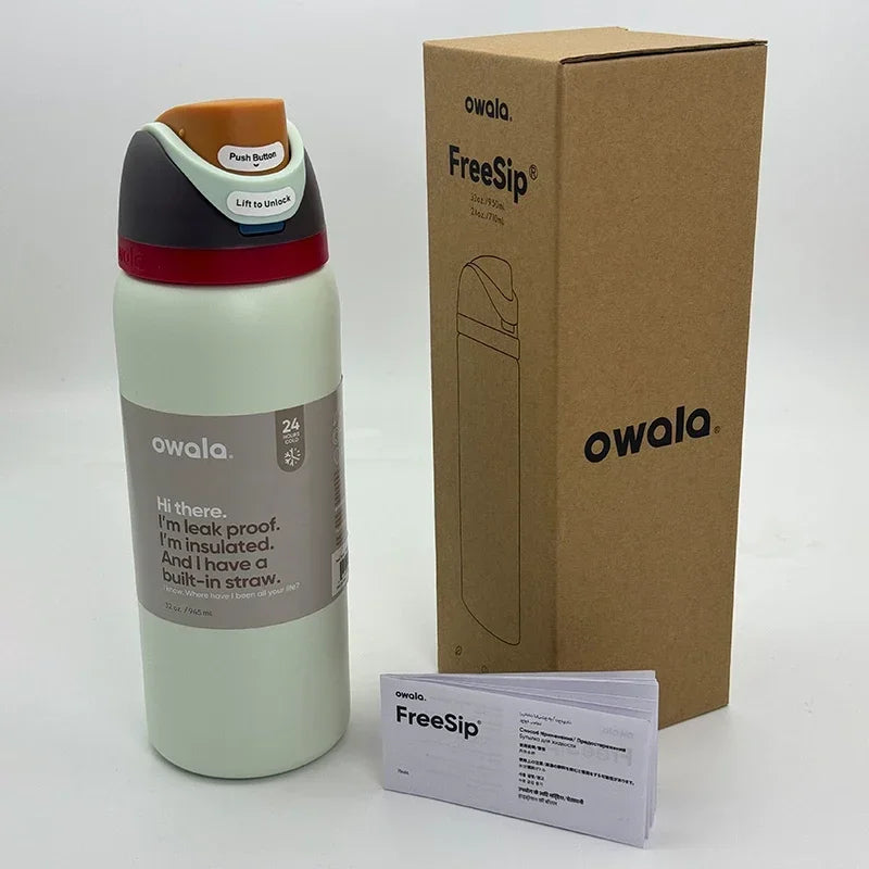 Owala Tumbler: Boneyard Vacuum Insulated Stainless Steel Water Bottle - 24, 32 & 40 oz - FreeSip Lid