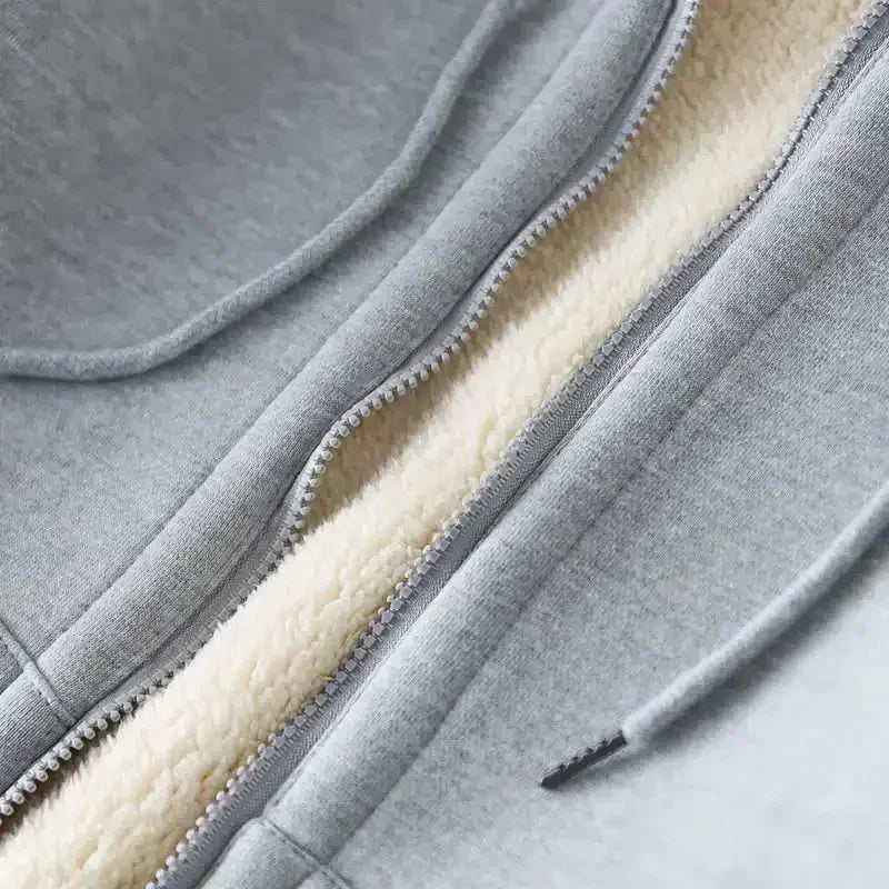 One Piece Zip Hoodie - Close Up Detail