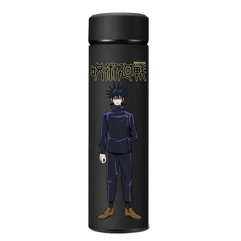 Jujutsu Kaisen thermos bottle, 500ml, stainless steel, anime characters