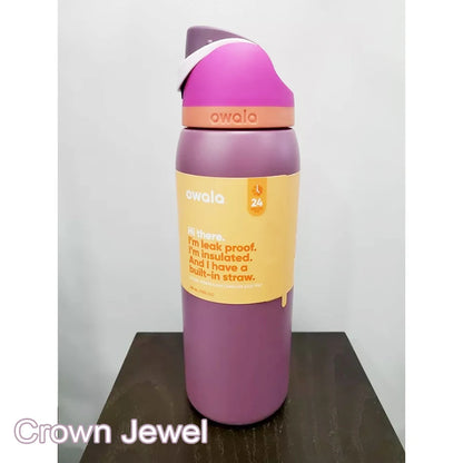 Owala Tumbler: Insulated Stainless Steel Water Bottle with Straw, BPA-Free, 24oz/32oz, Perfect for Travel, Sports, and Everyday Hydration - Owala Drinking Bottle