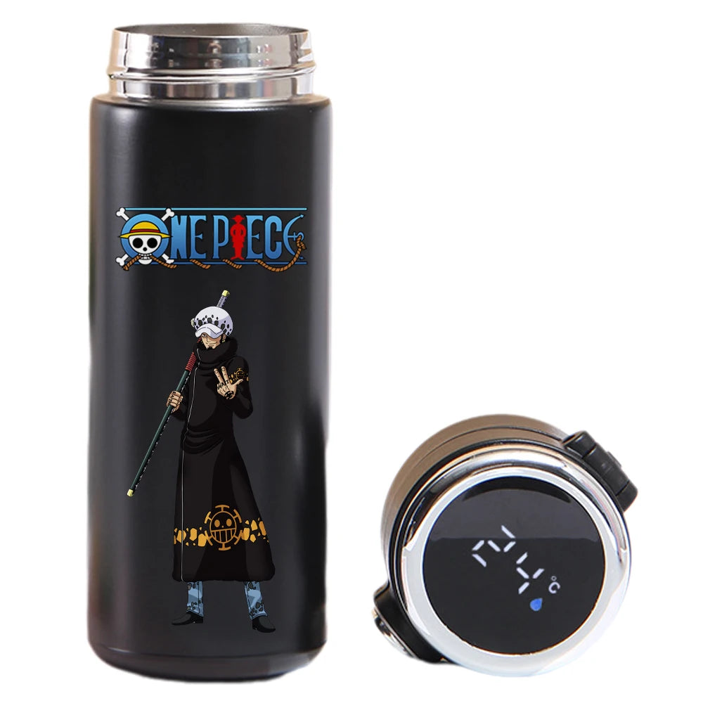 Luffy, Uta, Yamato One Piece thermos, digital temperature feature.