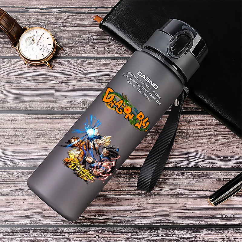 Engraving Dragon Ball Son Goku Vegeta IV Water Cup Anti-drop High Temperature Resistant Student Food Grade Plastic Cup Male Gift