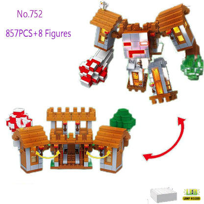 Minecraft LED Building Blocks Kit for kids and teens