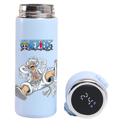 One Piece Thermos - Luffy, Uta, Yamato - Smart Temp Display