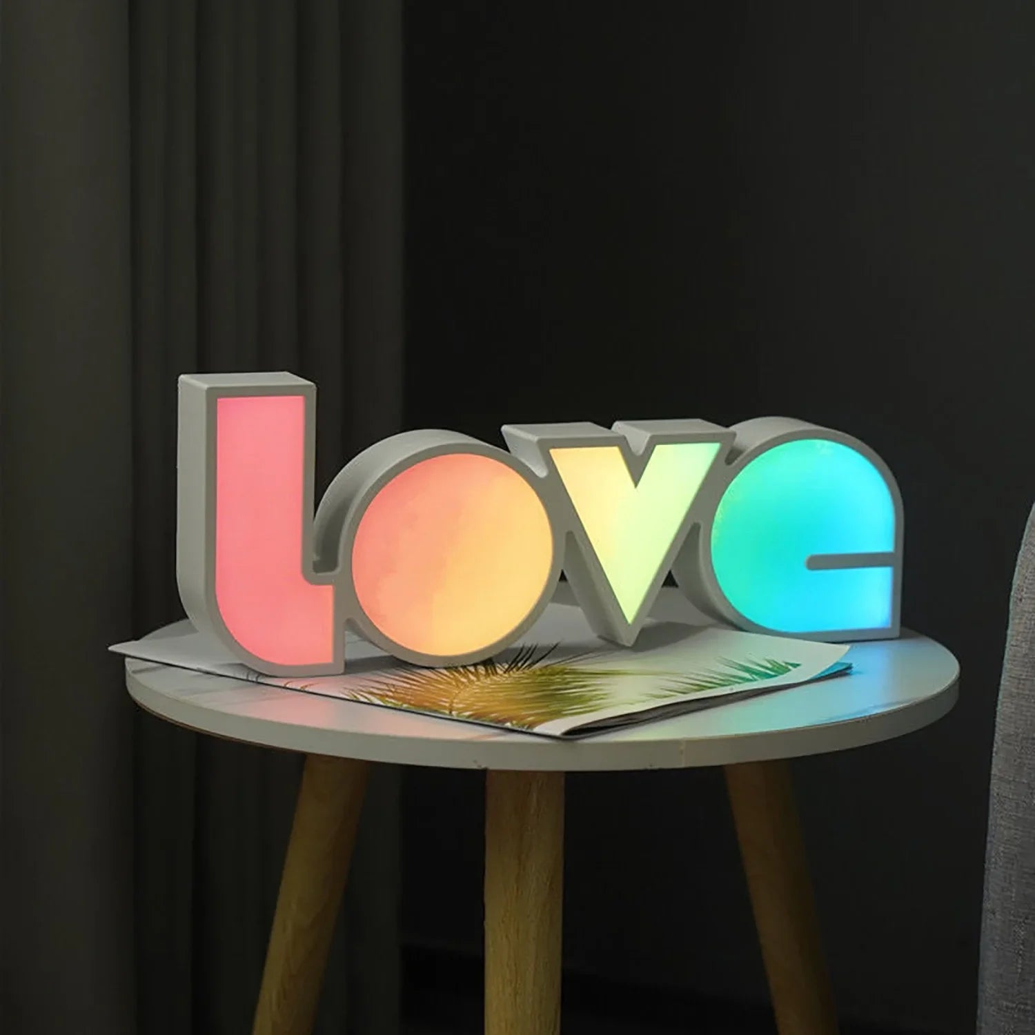 Love LED Neon Sign, product dimensions, warm white, home decor inspiration