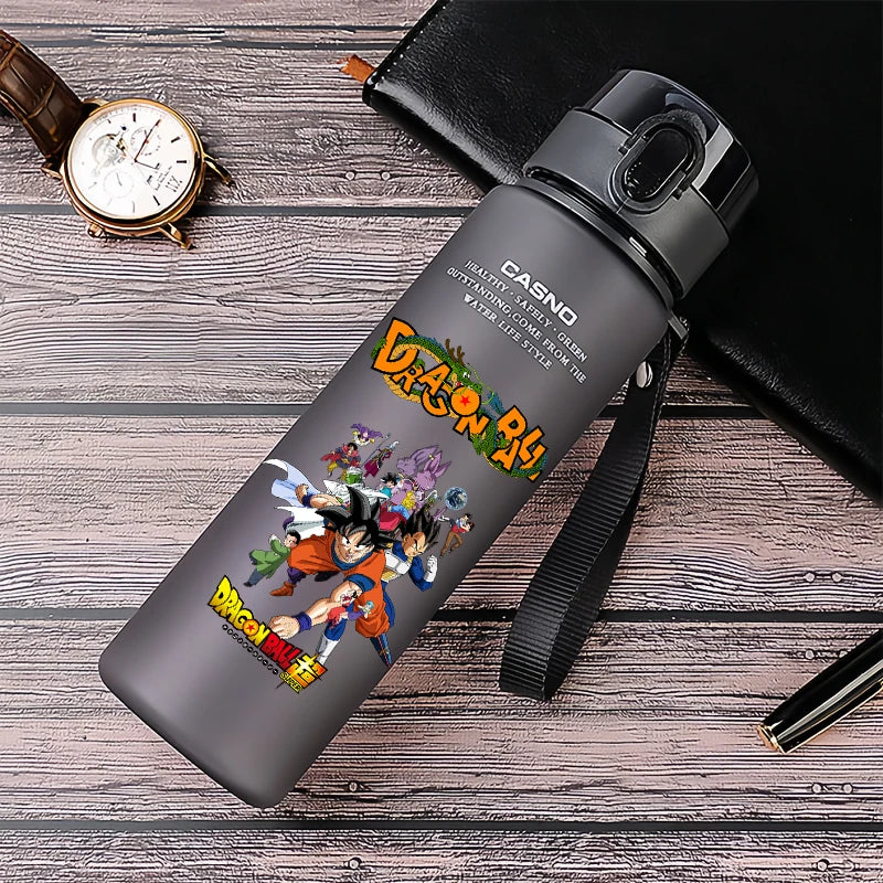 Engraving Dragon Ball Son Goku Vegeta IV Water Cup Anti-drop High Temperature Resistant Student Food Grade Plastic Cup Male Gift