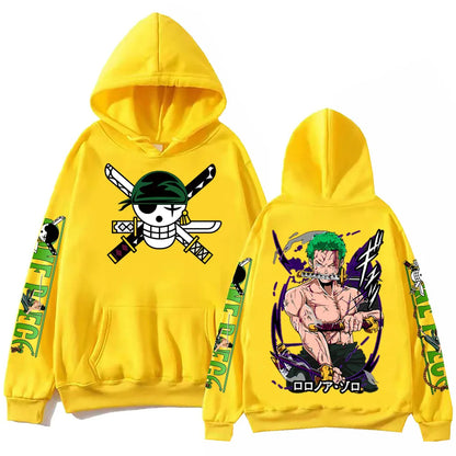 Anime Zoro Hoodie Fabric Texture