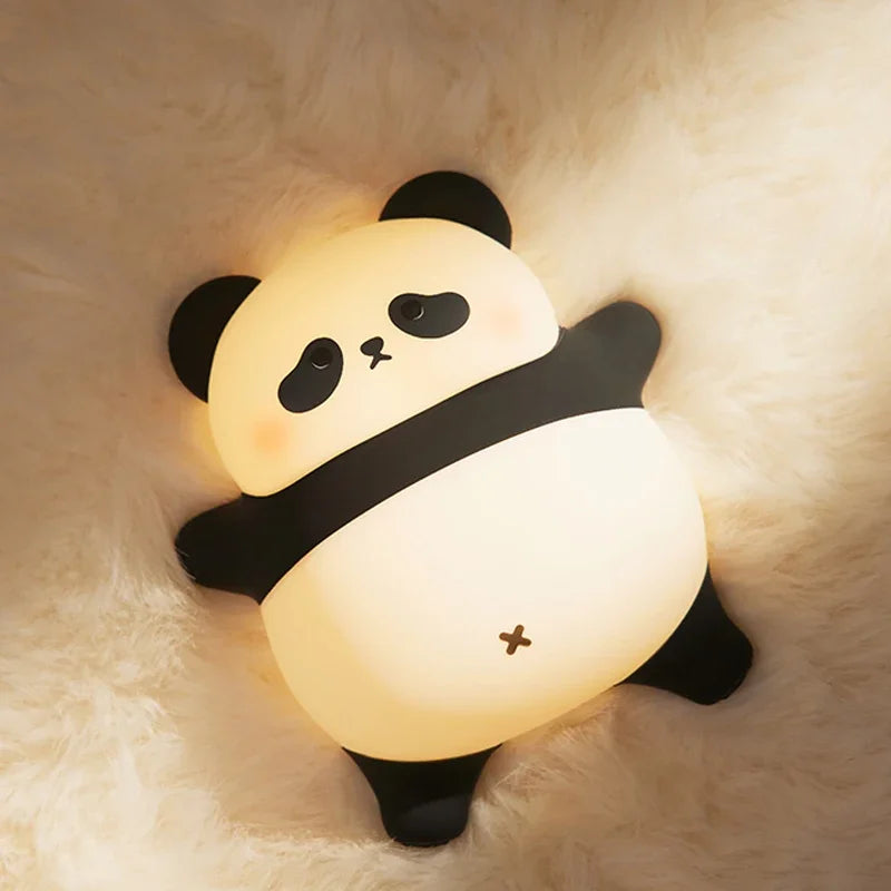 Panda Night Light - gentle lighting, ideal for sleep.