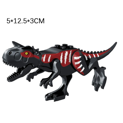 Minecraft Jurassic Rex Dinosaur Building Block, compatible with Lego.