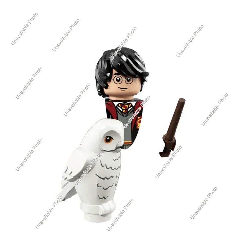 Hot Toys Harry Potter & Minecraft Crossover: Mini Figure & Block Set - Harry Potter Figure