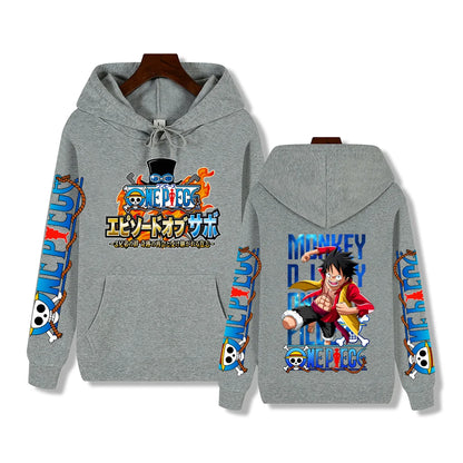 Agile Luffy Hoodie - Sleeve Detail