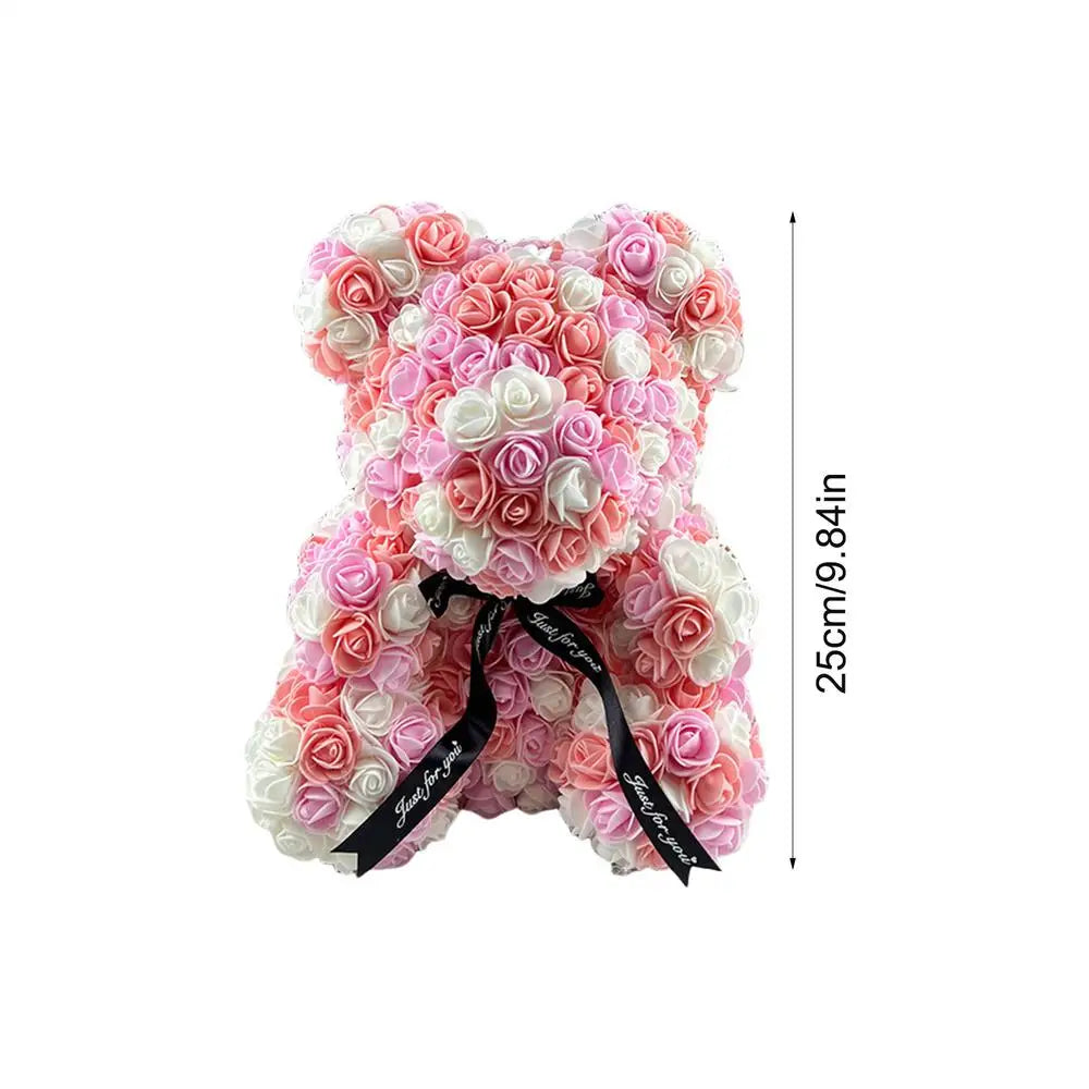 Red Rose Bear 25cm - Valentine's Gift