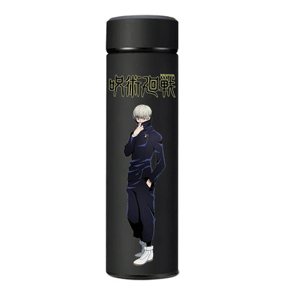 Jujutsu Kaisen 500ml thermos, stainless steel, character group design.