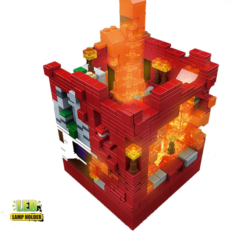 Minecraft My Room Building Blocks - Ice House Set - compatible with Lego.