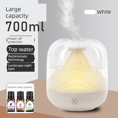 Mujie Ultrasonic Humidifier - Powerful Mist Output in Bedroom