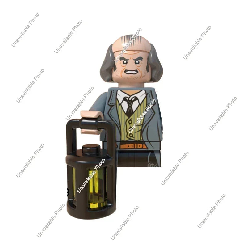 Hot Toys Mini Figure Set: Harry Potter & Minecraft Crossover - Steve with Wand Figure