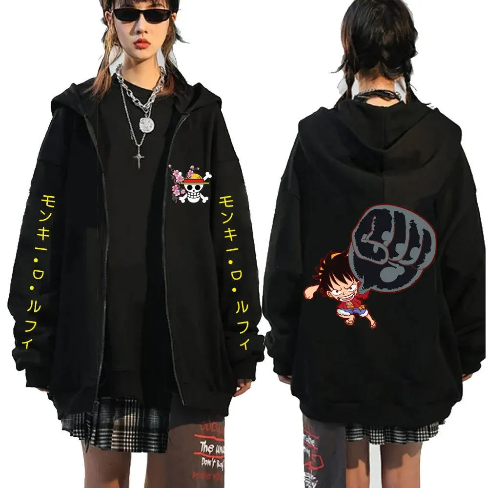 Anime One Piece Fashion Jacket. (Combines keywords for fashion and style with a related product name.)