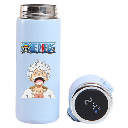 Luffy, Uta, Yamato One Piece thermos, digital temperature feature.