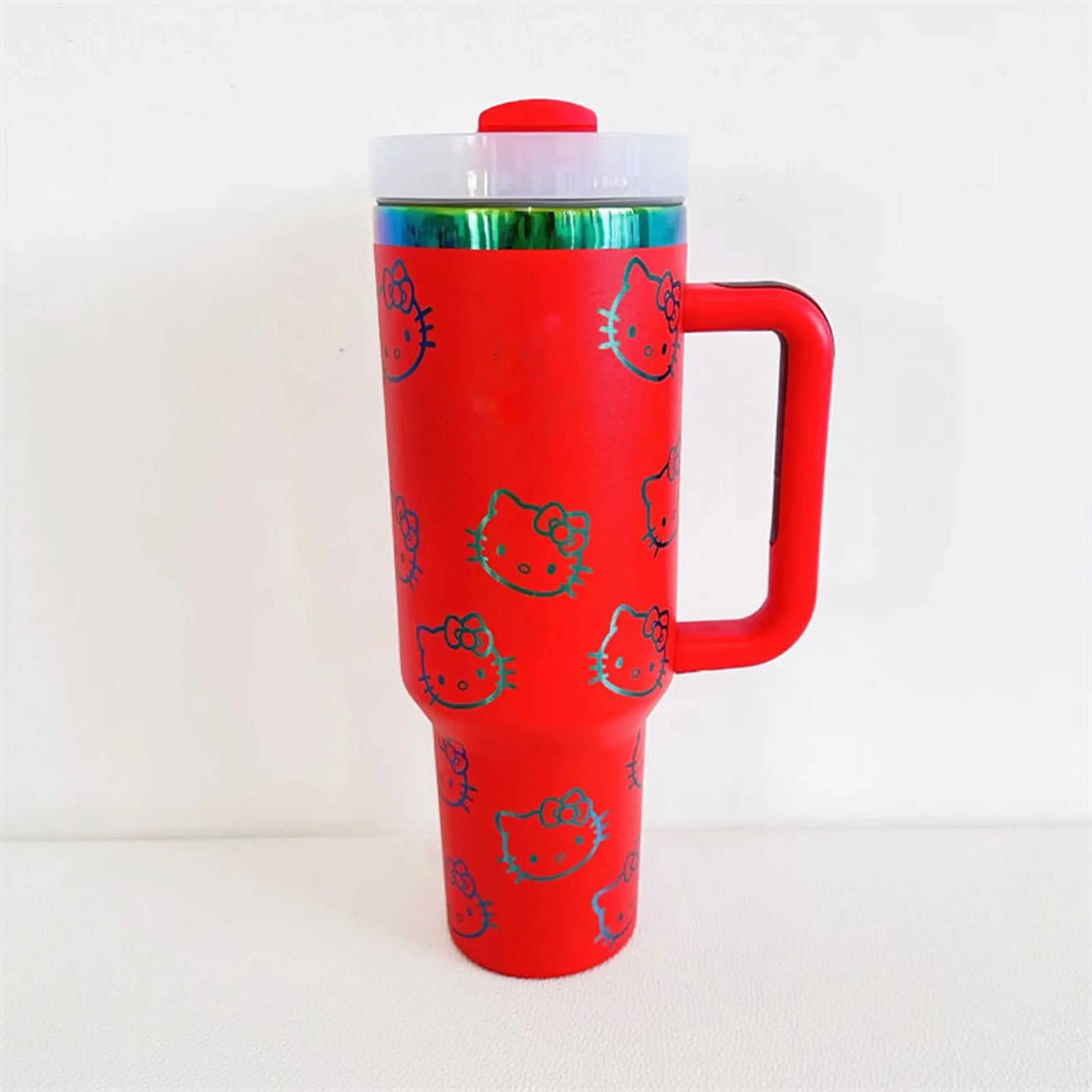 Hello Kitty Tumbler - Festive Design Detail, Christmas 2024 Edition