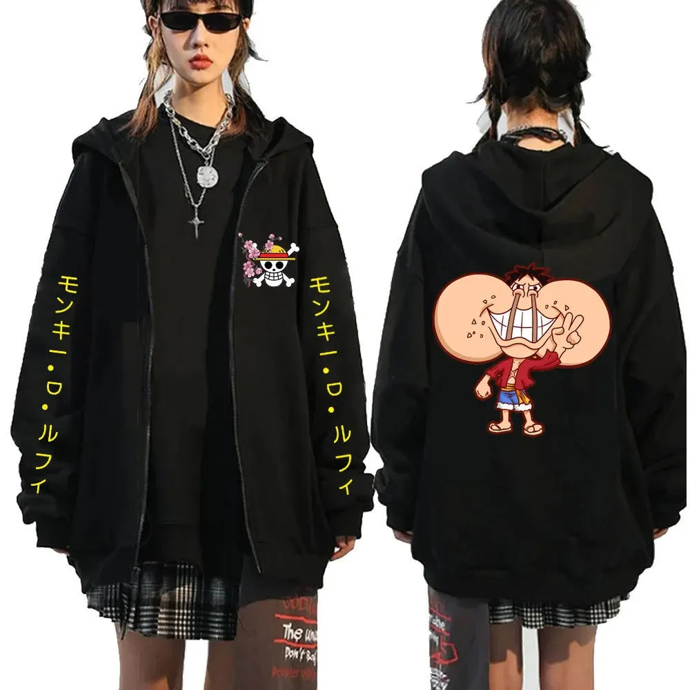 Anime One Piece Fashion Jacket. (Combines keywords for fashion and style with a related product name.)