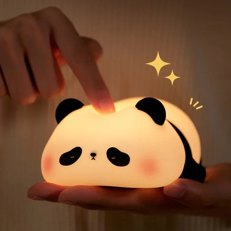 Panda Night Light - gentle lighting, ideal for sleep.