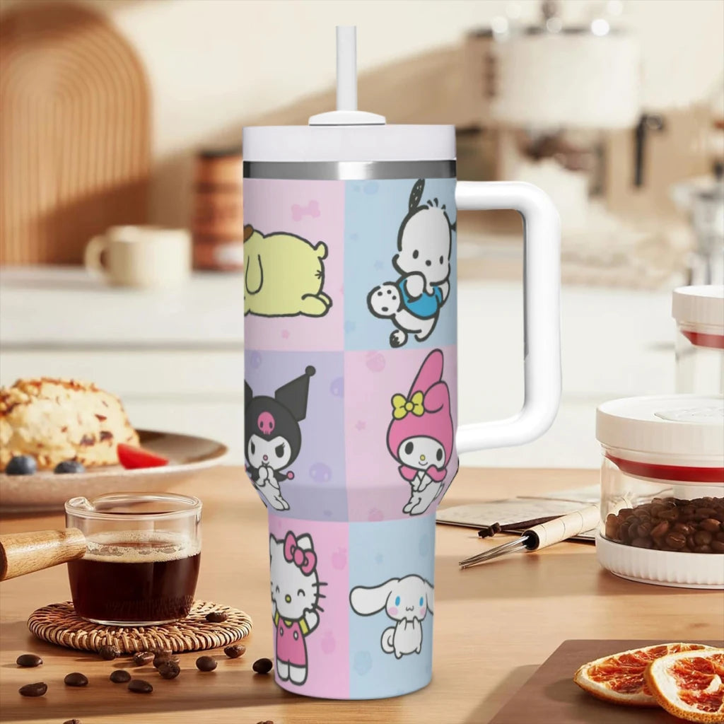 My Melody 40oz Insulated Tumbler, Sanrio Characters, Leak-Proof