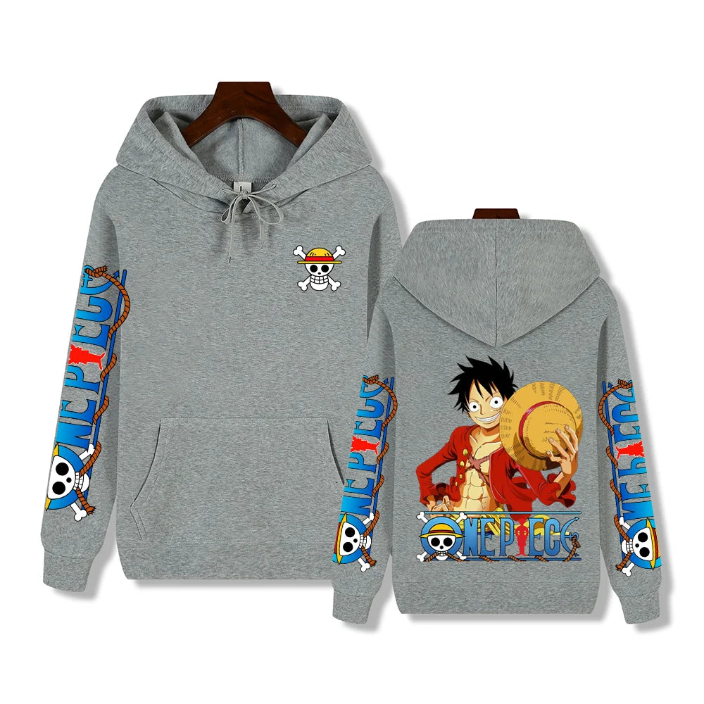 Luffy Hoodie - Style and Fit Showcase