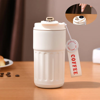 Smart Thermos Bottle LED Temperature Display Coffee Cup 316 Stainless Steel Tumbler Mug Portable Vacuum Flasks Thermoses