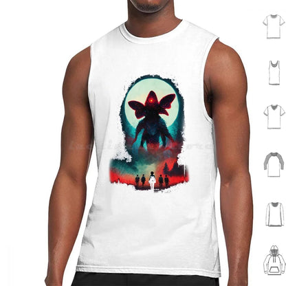 Demogorgon Tank Top - Side View, showing fit and style.