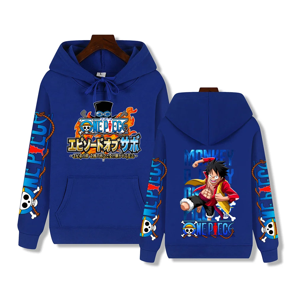 Agile Luffy Hoodie - Sleeve Detail