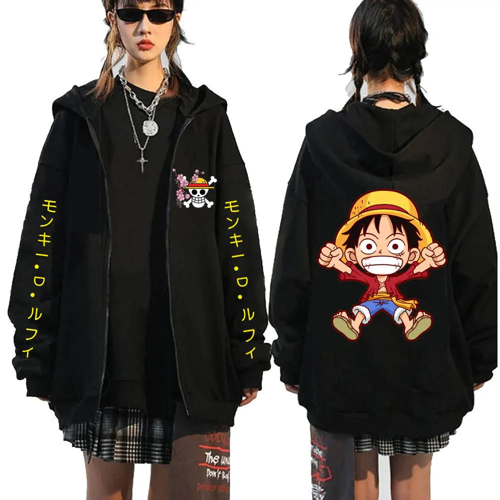 Anime One Piece Fashion Jacket. (Combines keywords for fashion and style with a related product name.)