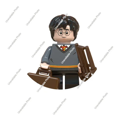 Hot Toys Mini Figure Set: Harry Potter & Minecraft Crossover - Steve with Wand Figure